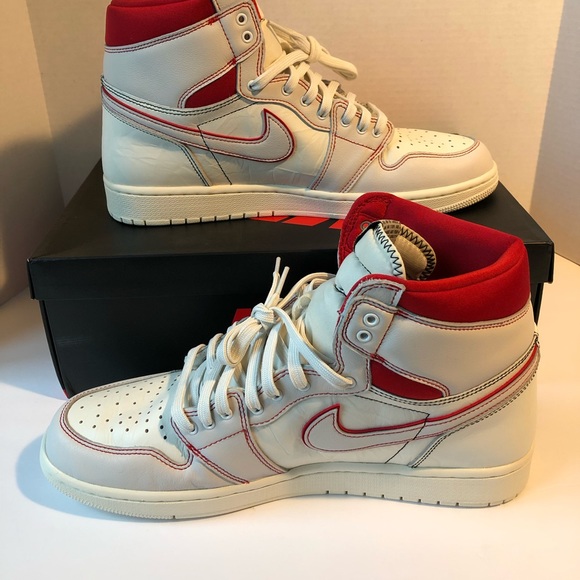 !!!SOLD!!! AIR JORDAN 1 RETRO HIGH “PHANTOM RED” - Picture 3 of 9